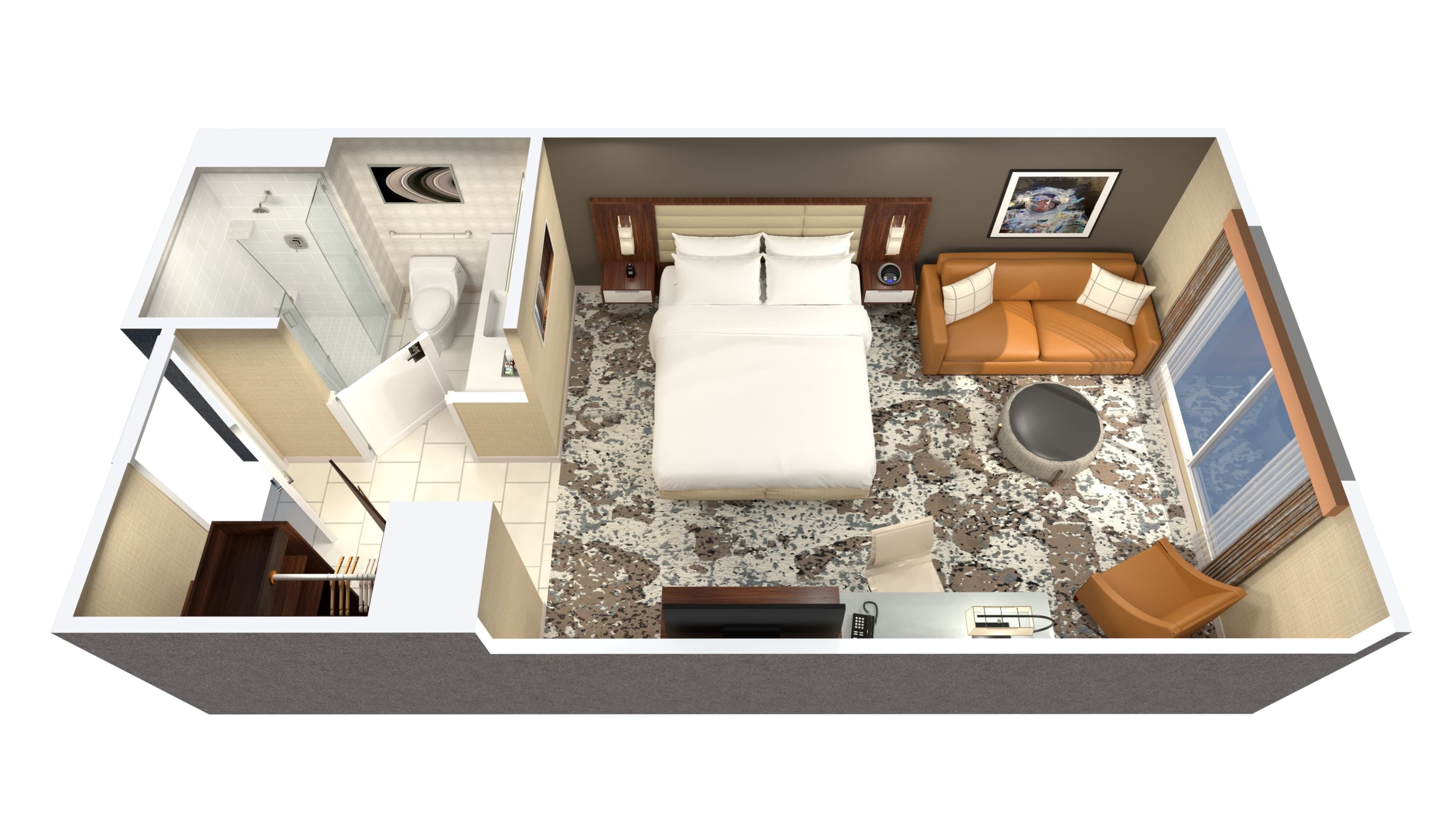 1 King Bed - Image 9