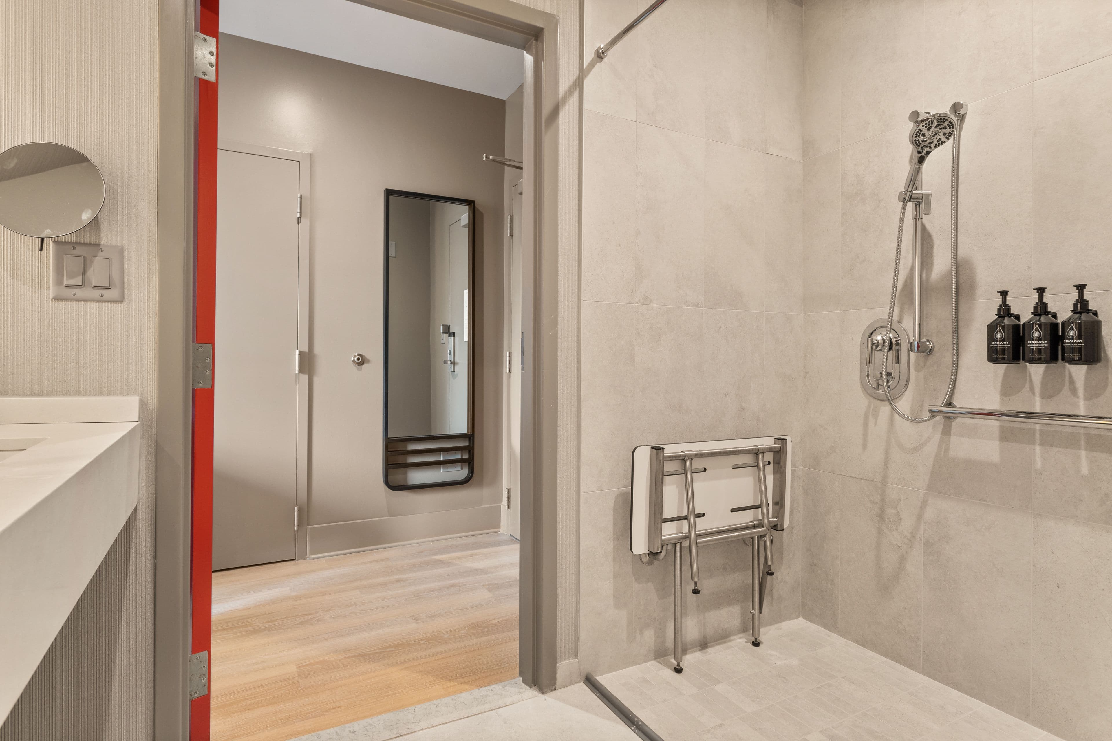 1 King Standard Mobility Accessible Roll Shower - Image 8