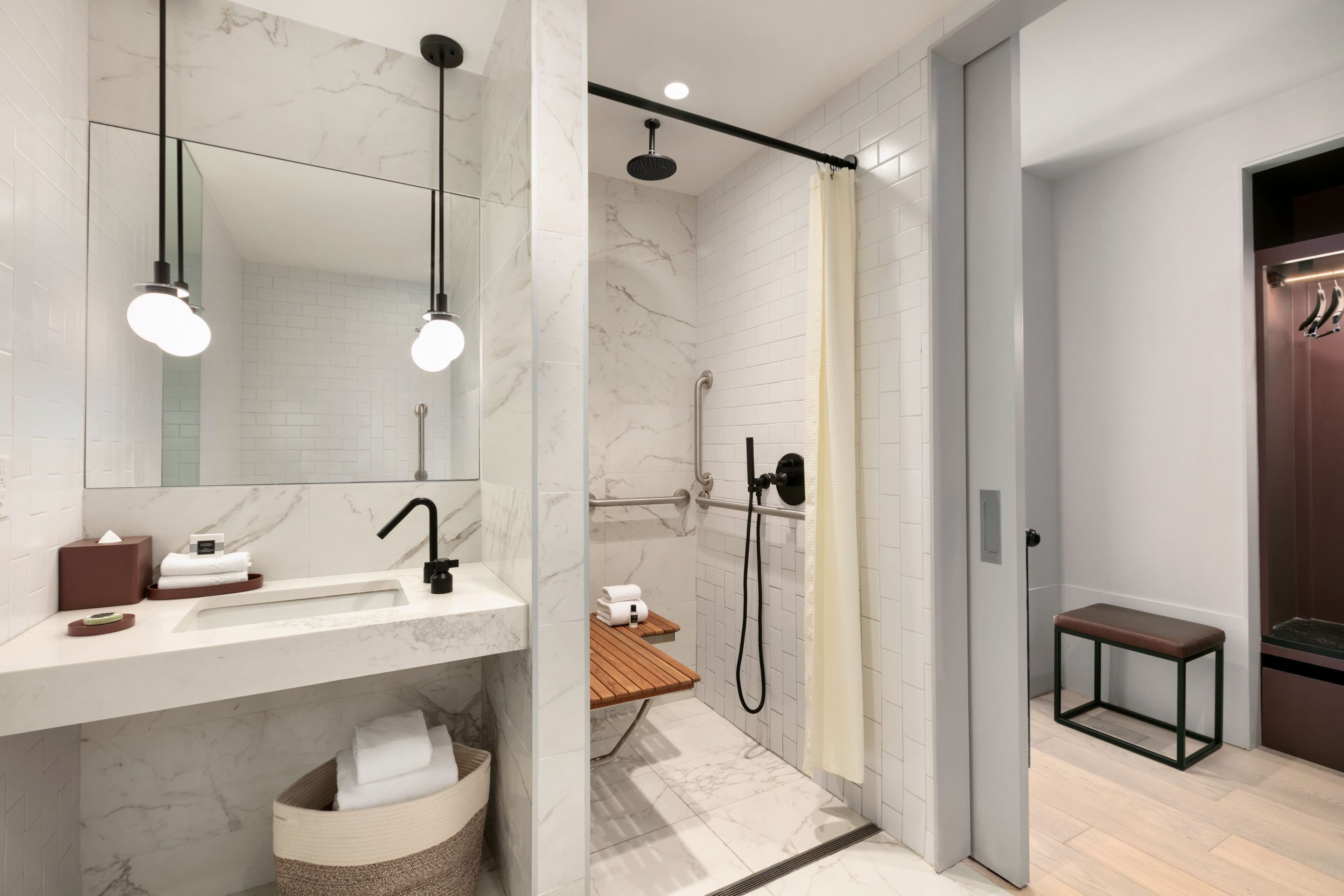  1 King Communications Accessible Roll in Shower - Image 3