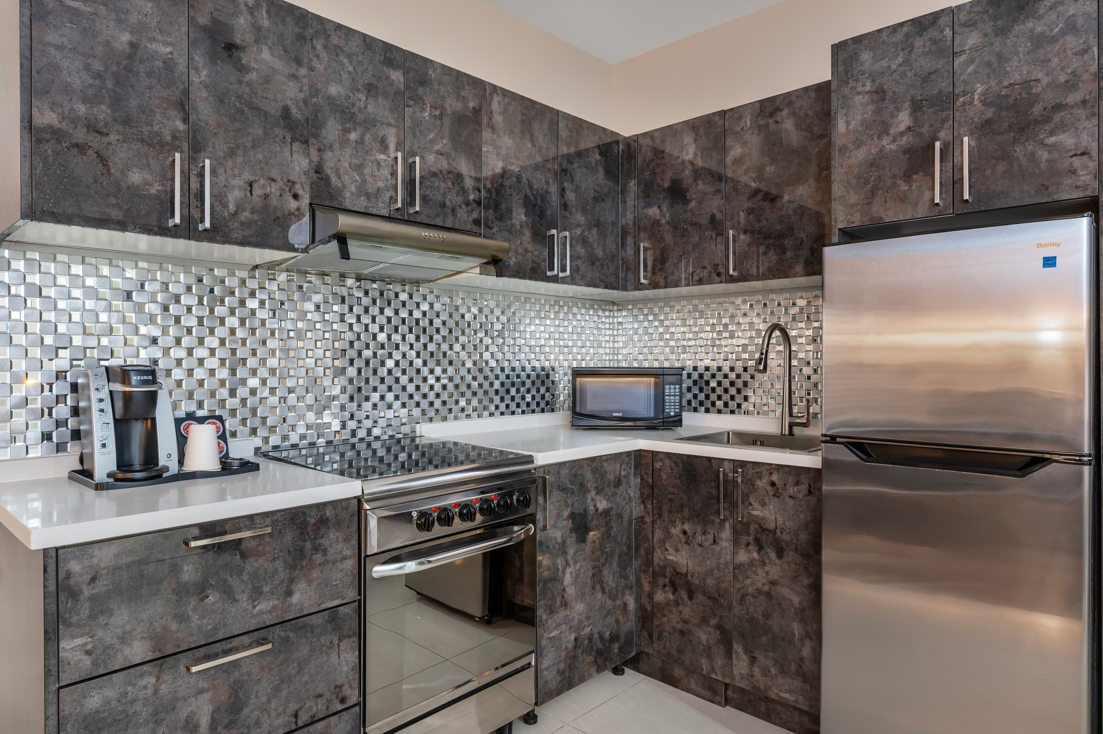 1 King Bed, Mobility Accessible, Kitchen - Image 3