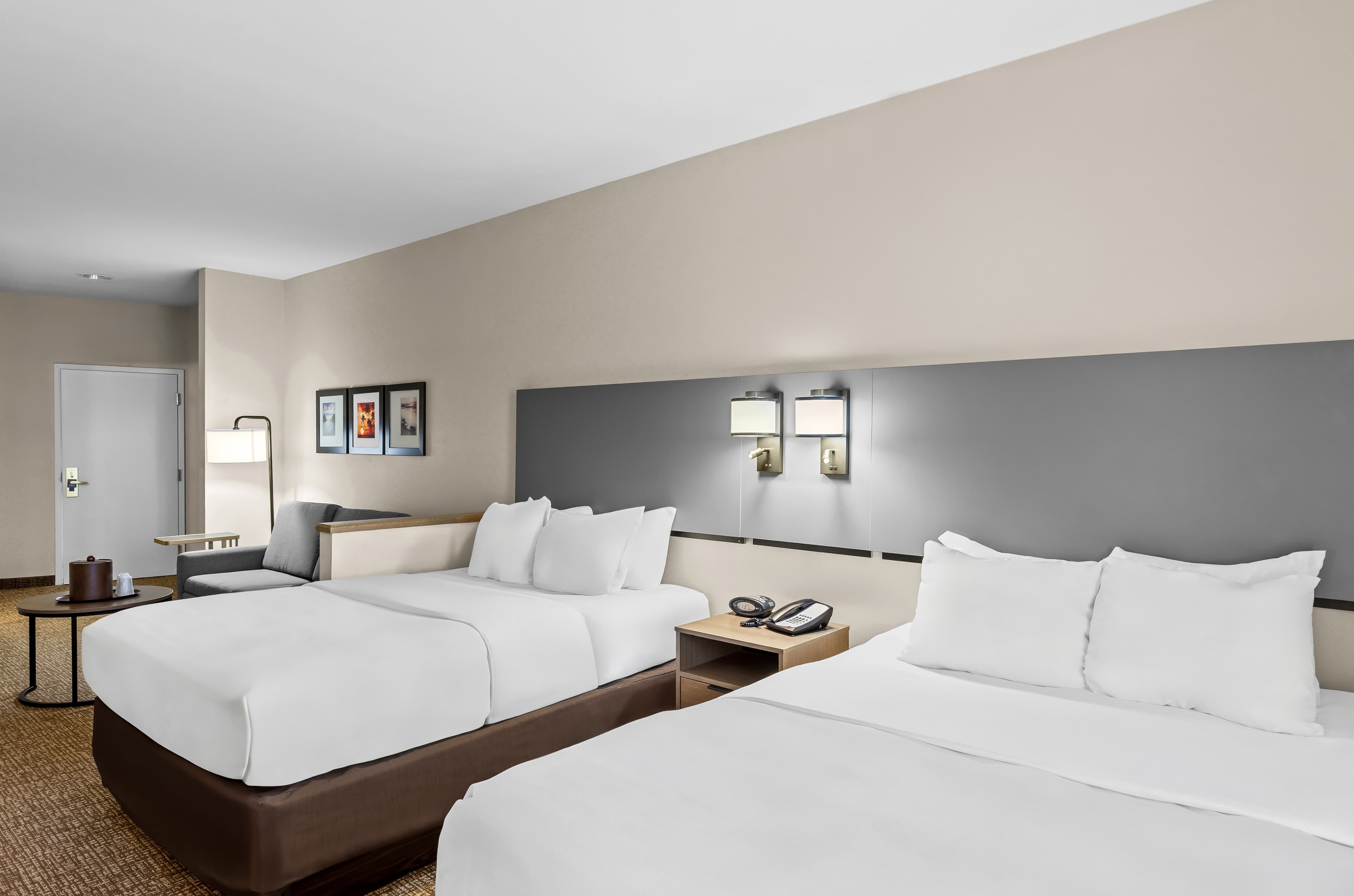 2 Queen Beds, 1 Room Suite, Sofa Bed - Image 4