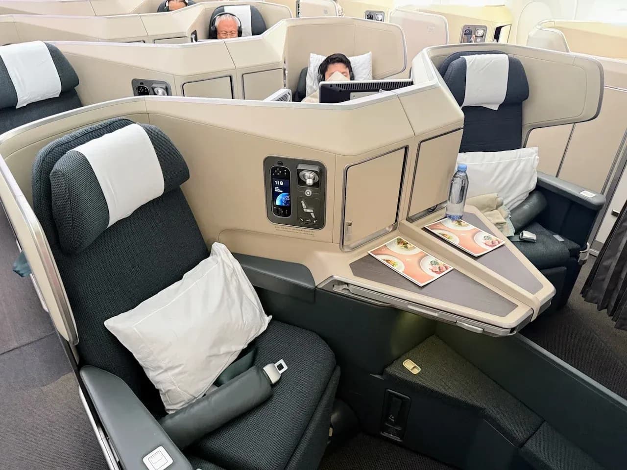 Cathay Pacific A350 Business Class Review – Bangkok to Hong Kong (BKK-HKG)