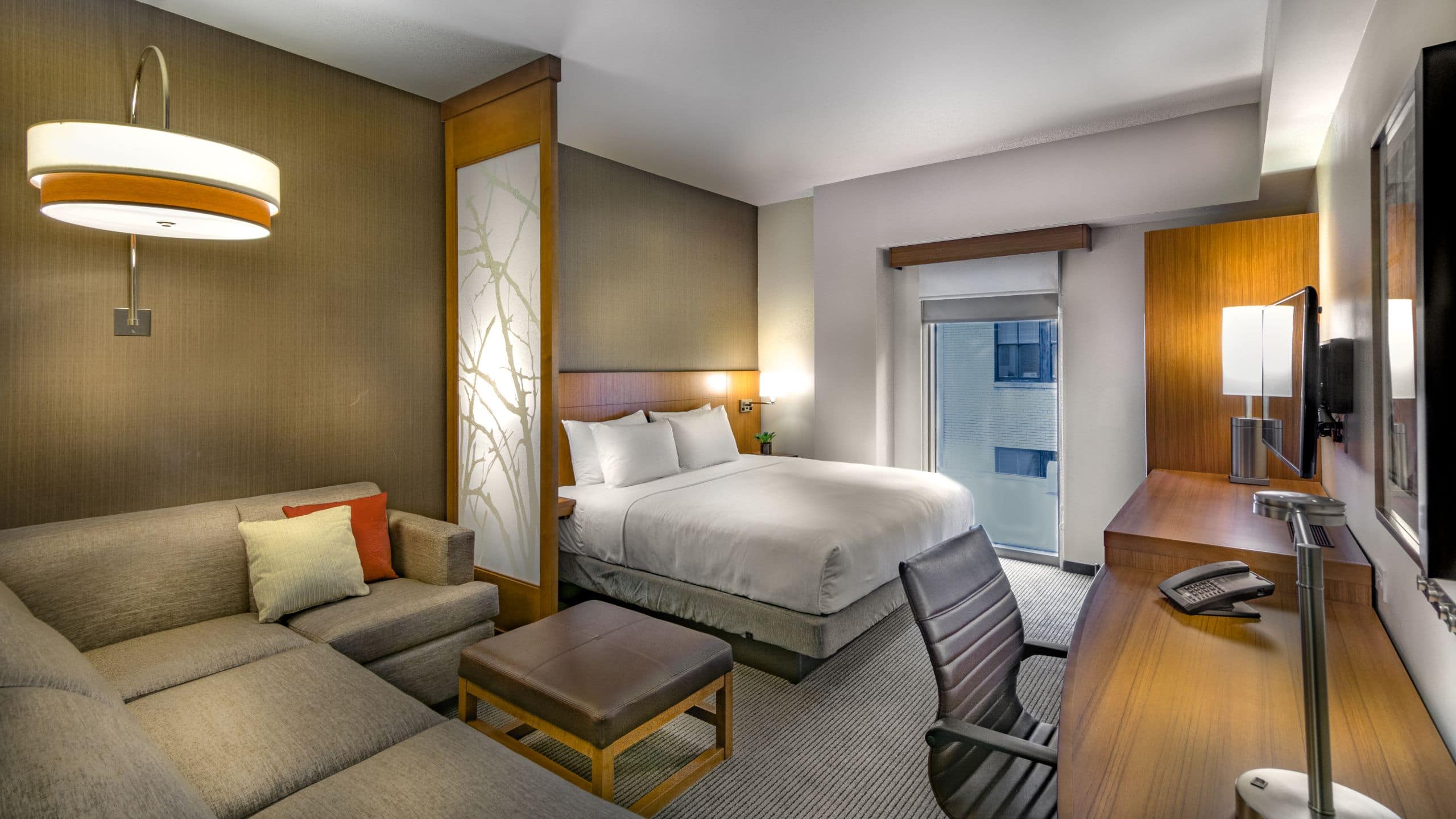 Accessible King Bed/Roll-In Shower (With Sofa Bed) - Image 1