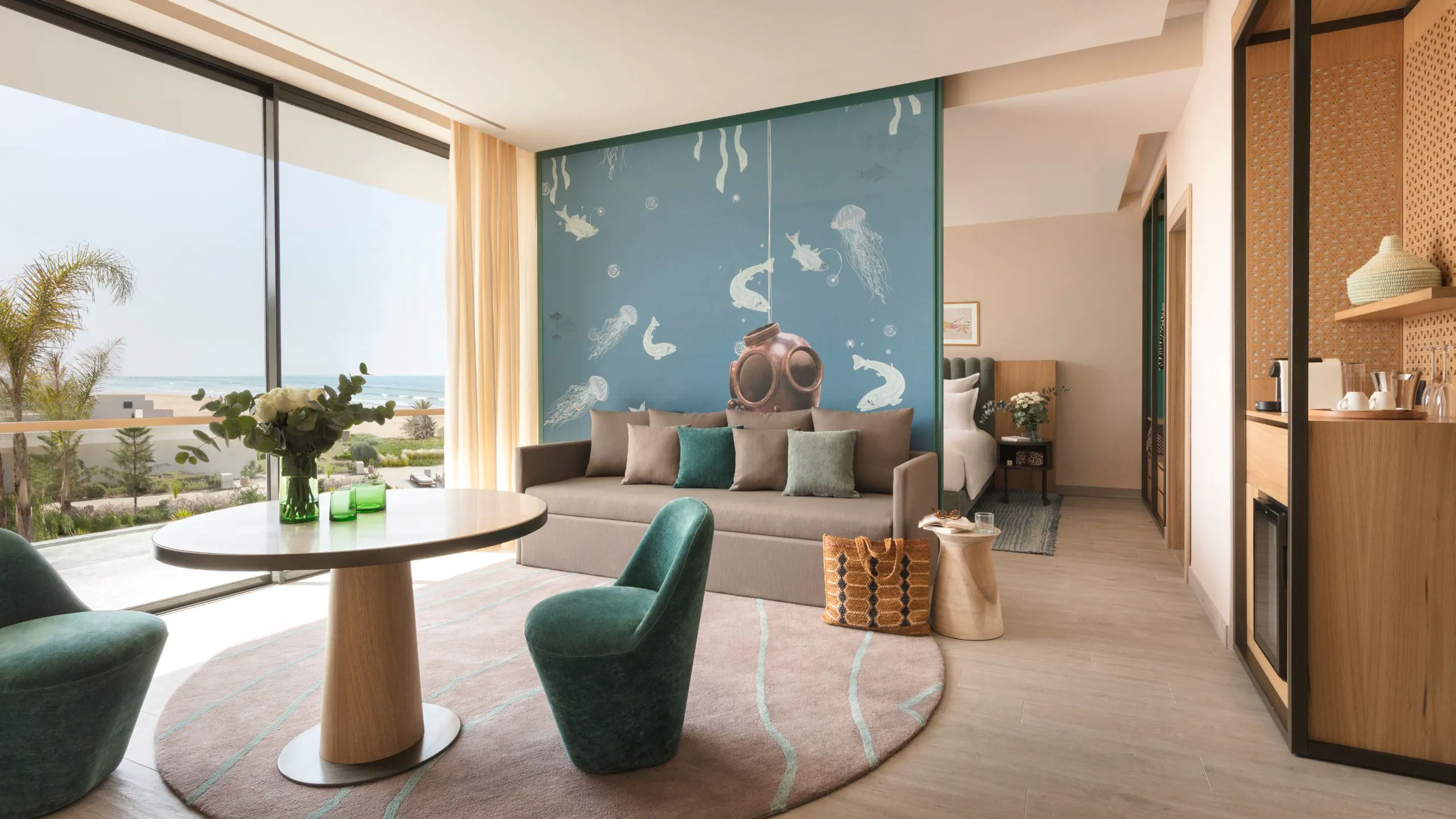 Regency Suite Partial Ocean View with Balcony 1 King Bed - Image 1
