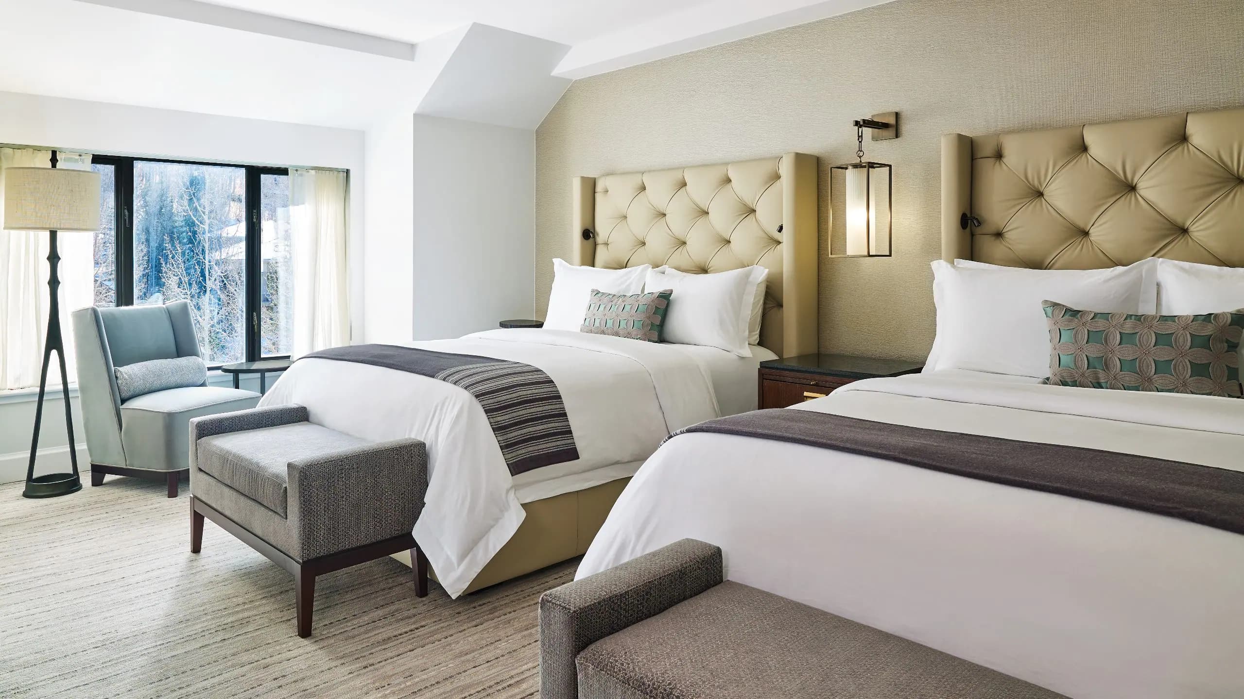Accessible One Bedroom Grand Suite | Two Queen Beds with Roll-In Shower - Image 1