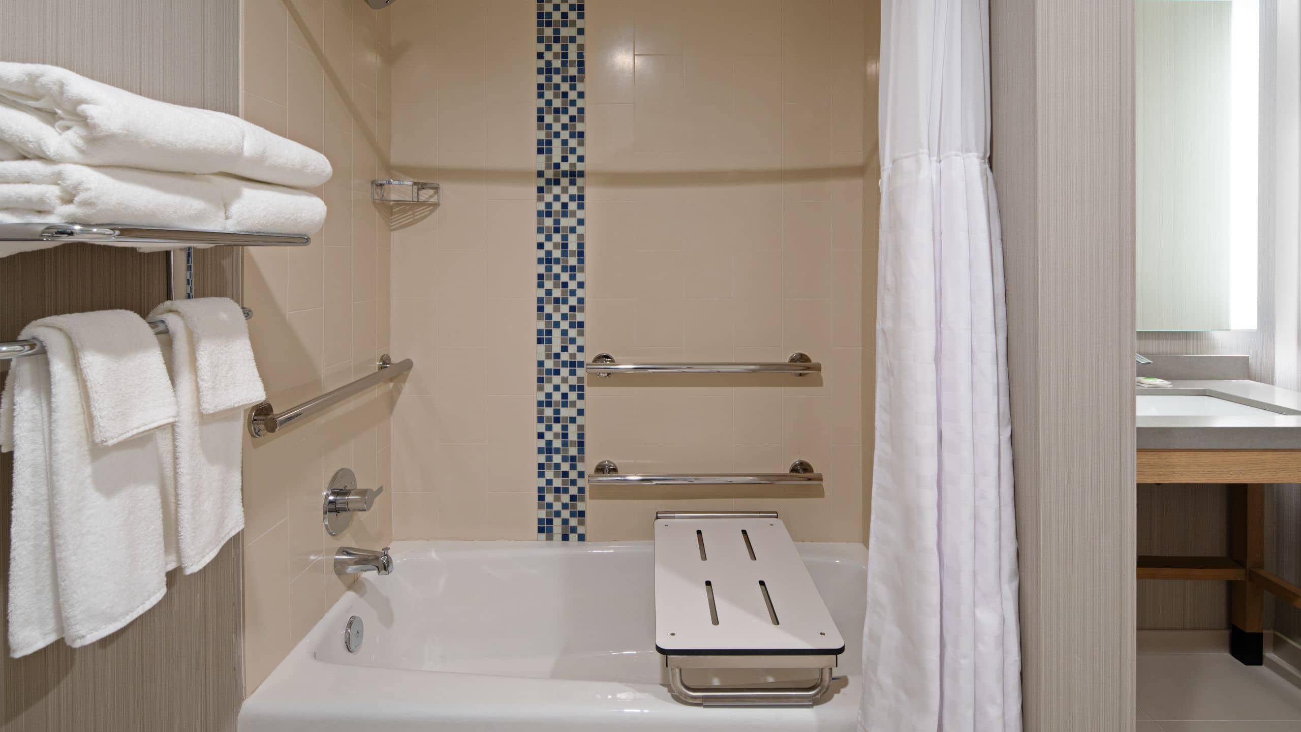 Accessible | King Bed/Roll-In Shower (Plus Sofa Bed) - Image 5