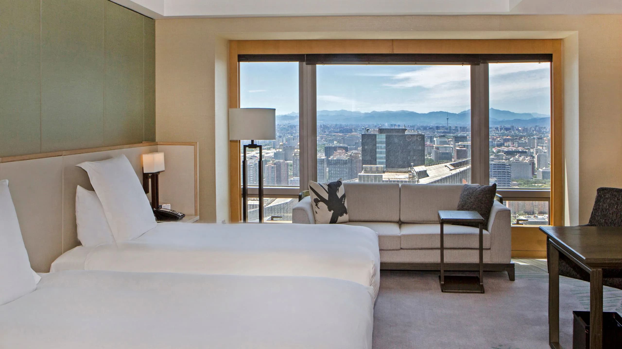 2 Twin Beds With Chang’an Avenue View - Image 1