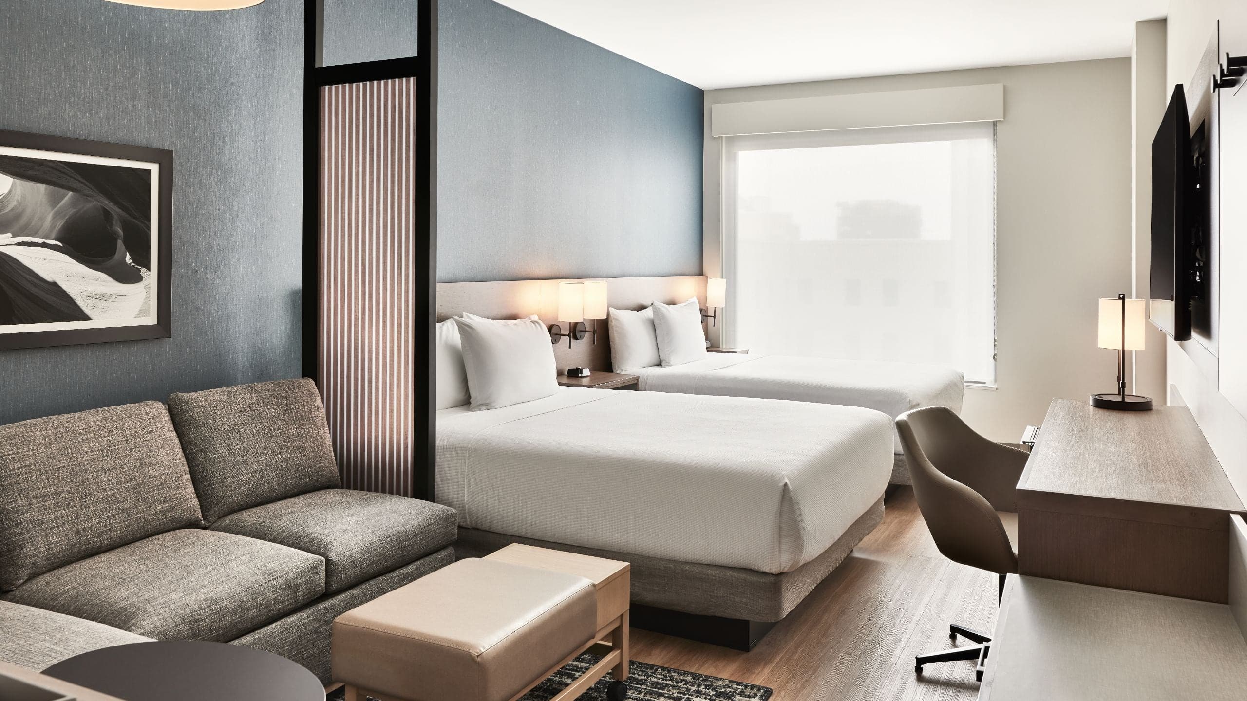 Two Queen Beds (Plus Sofa Bed) - Image 1