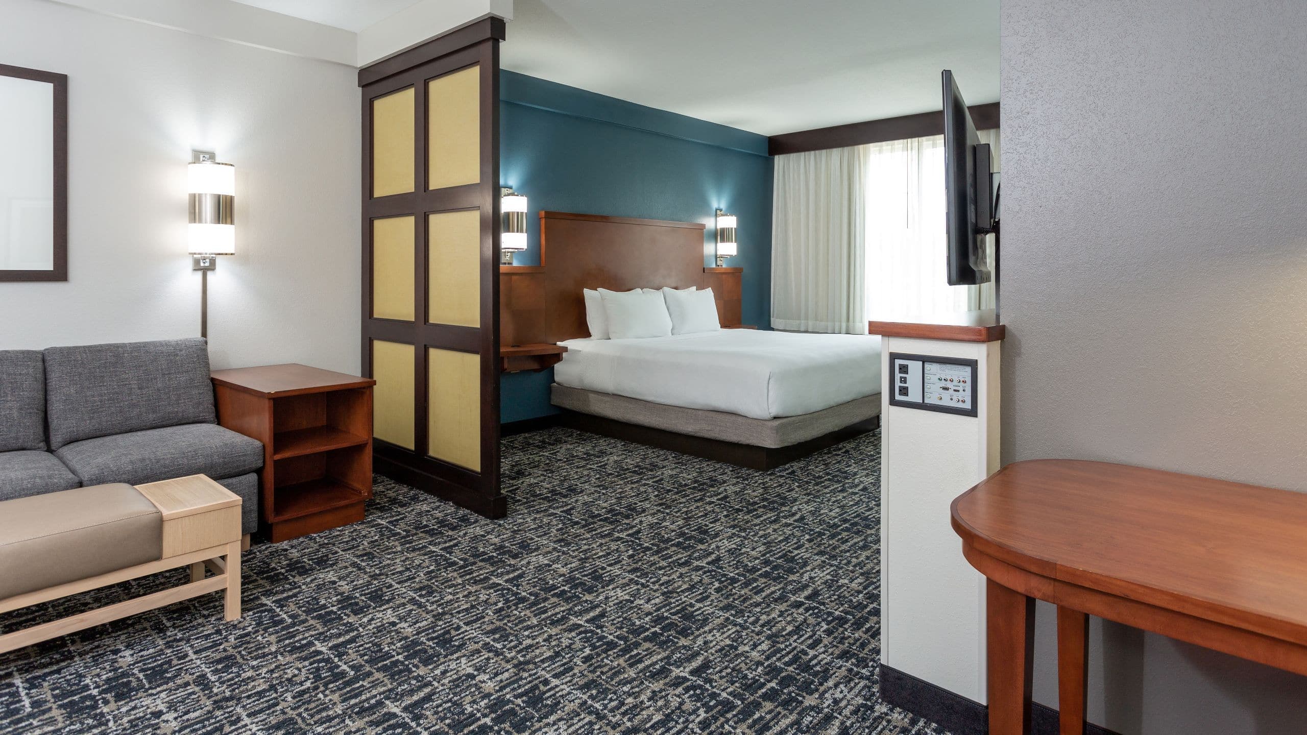 King Bed (With Sofa Bed) - Image 1