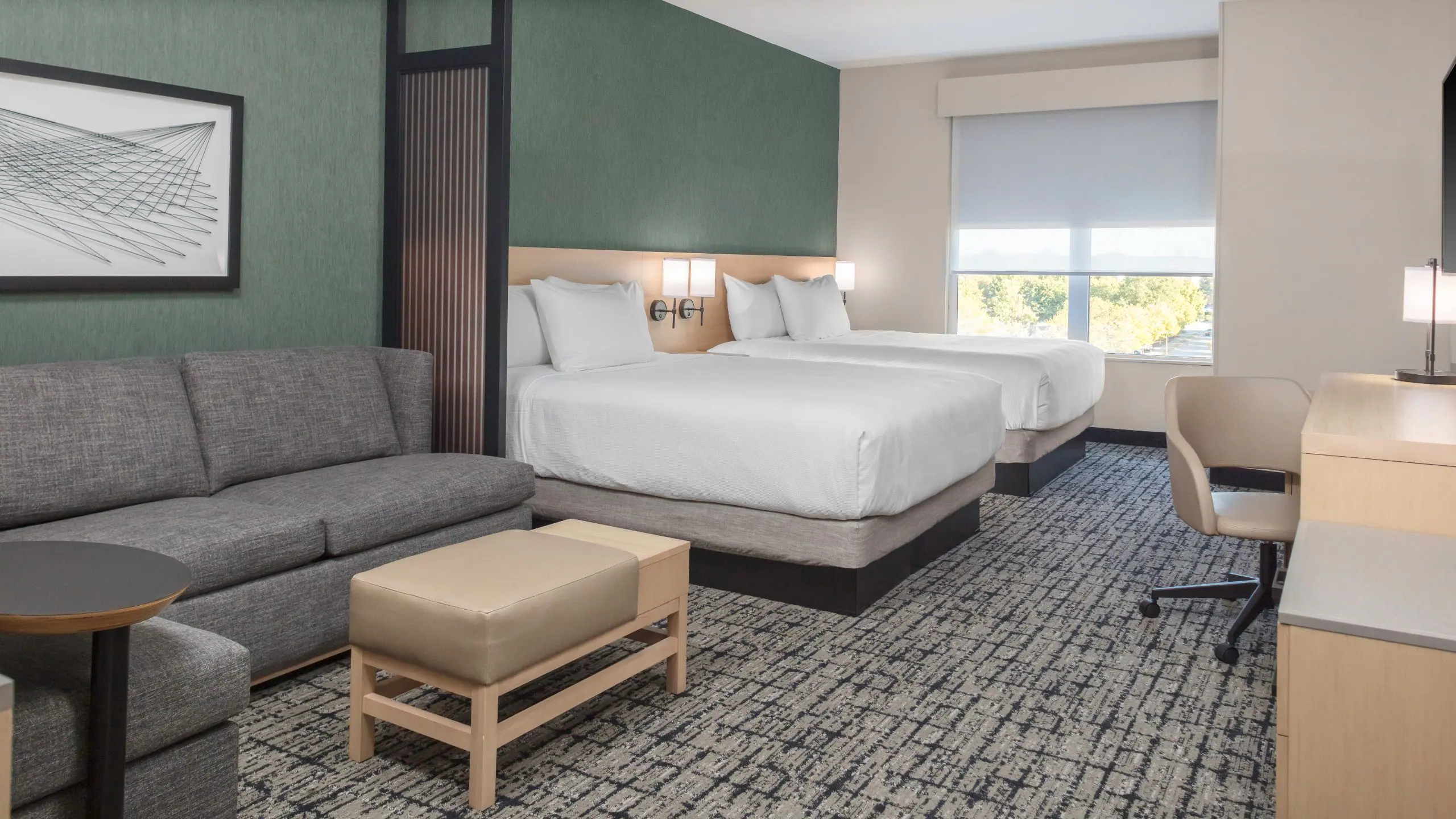 Two Queen Beds (Plus Sofa Bed) - Image 2