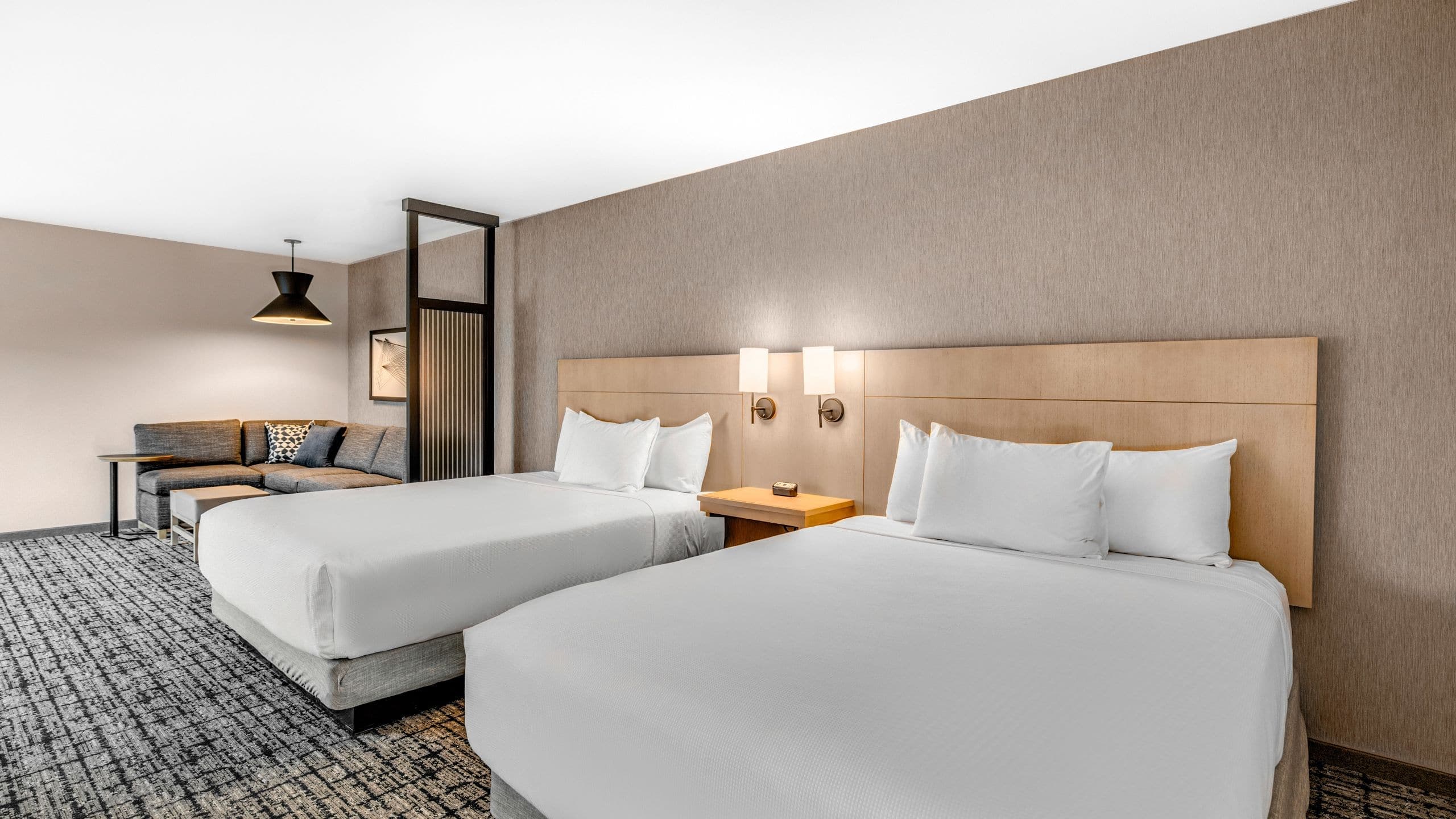 Accessible | Two Queen Beds / Roll-In Shower (Plus Sofa Bed) - Image 2