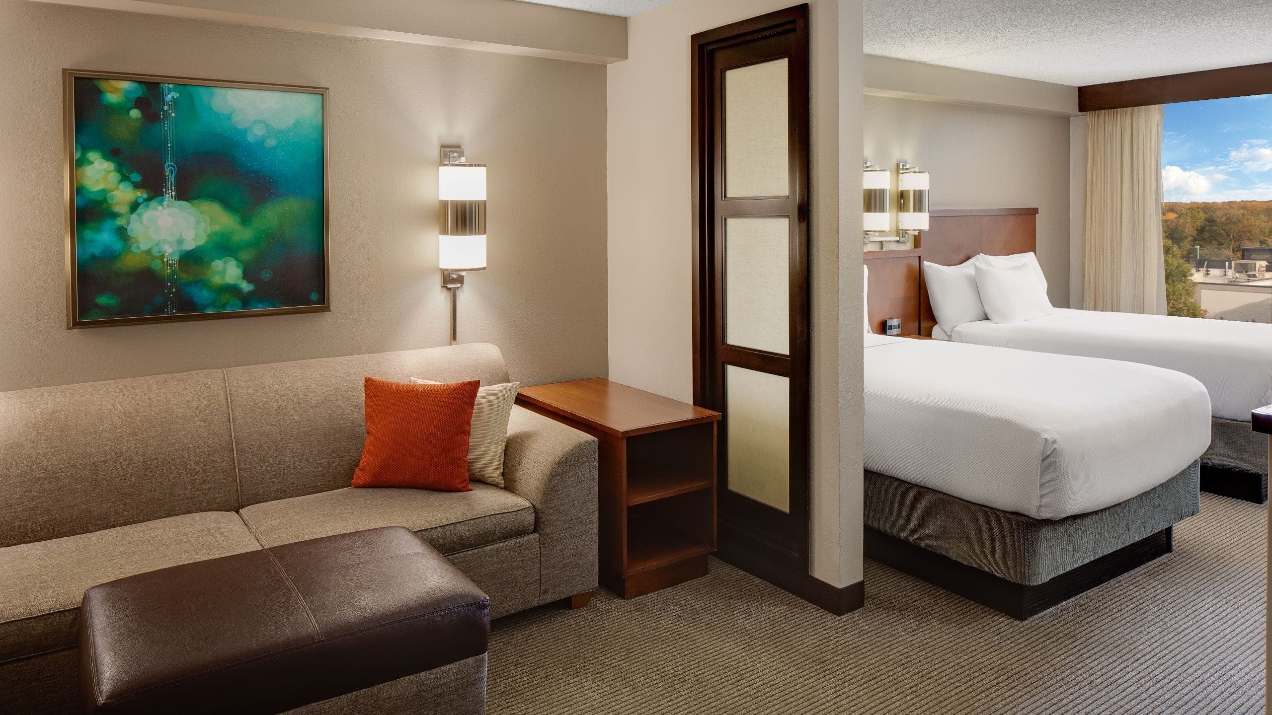 Two Double Beds (With Sofa Bed) - Image 1