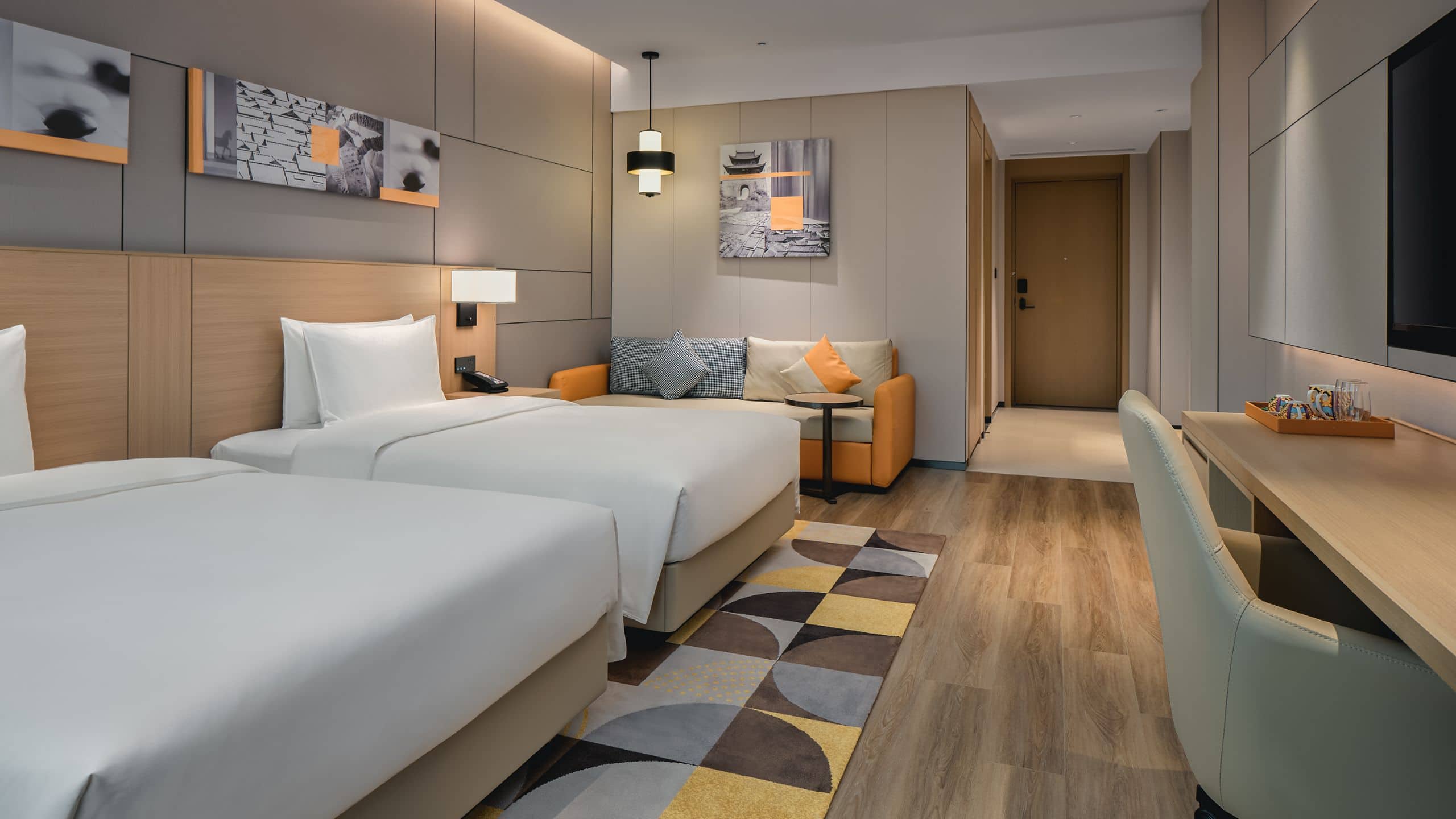 2 Twin Beds – with Sofa Bed - Image 2