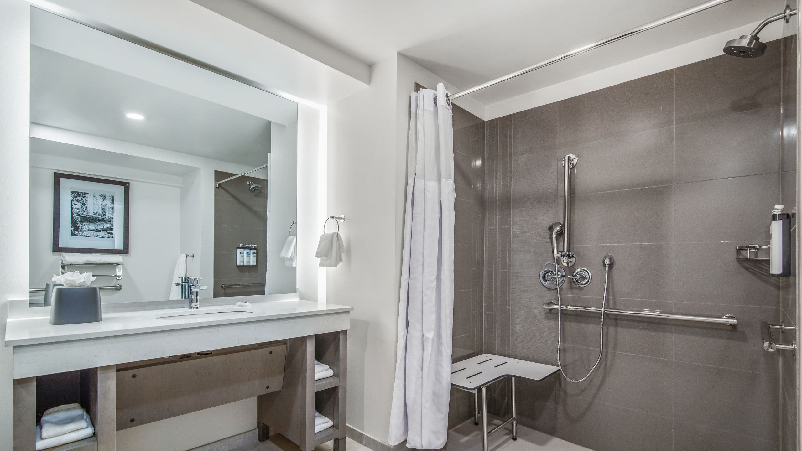Accessible | One Bedroom Kitchen Suite/Roll-In Shower | King Bed - Image 4