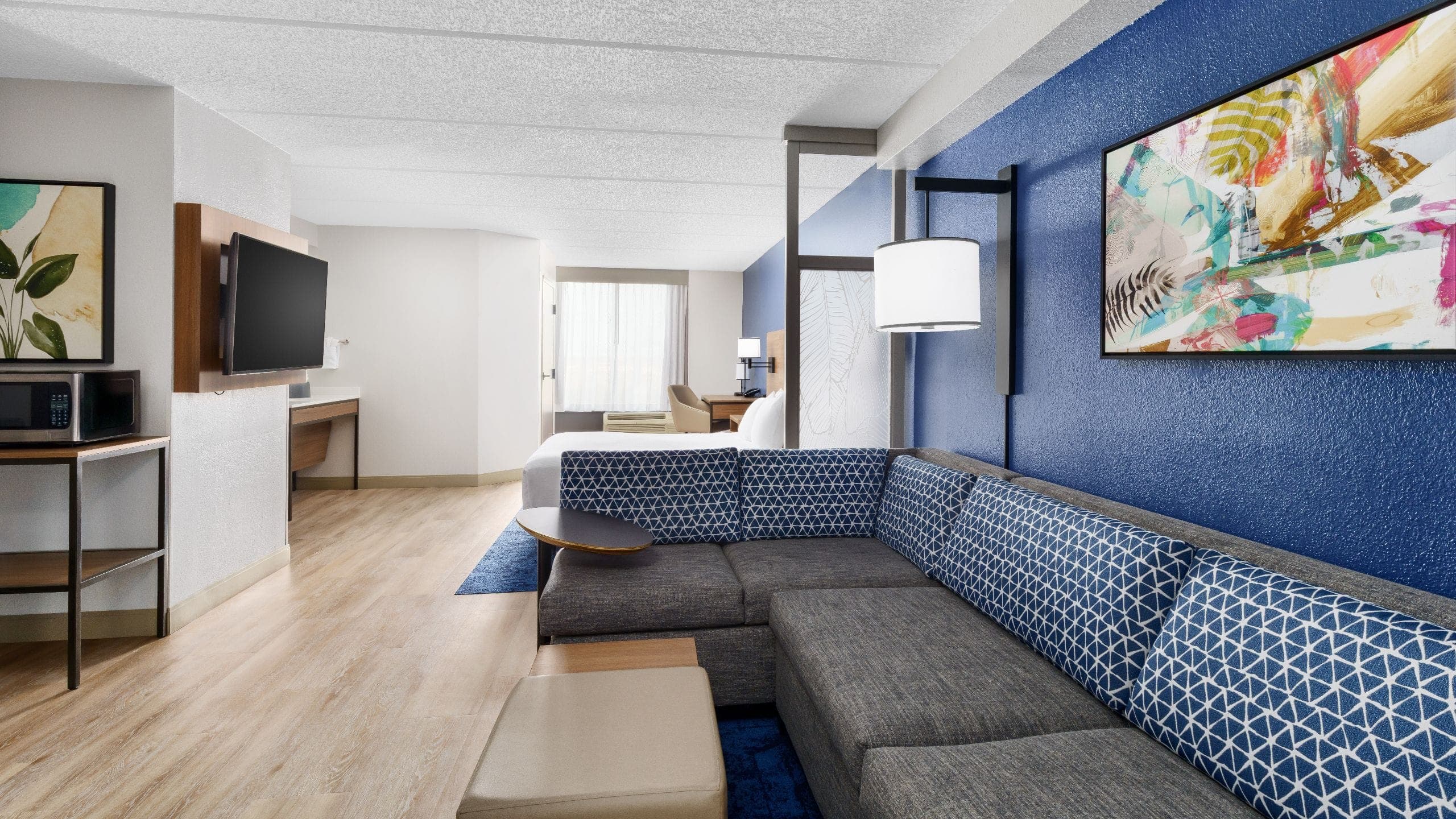 Accessible King Bed/Roll-In Shower (with sofa bed) - Image 1