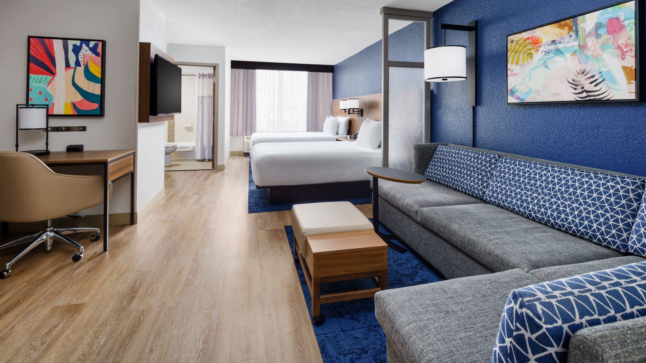 Two Double Beds (Plus Sofa Bed) - Image 2