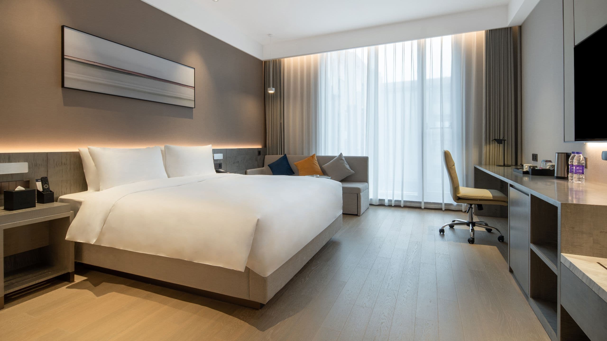 1 King Bed (with Sofa Bed) - Image 1