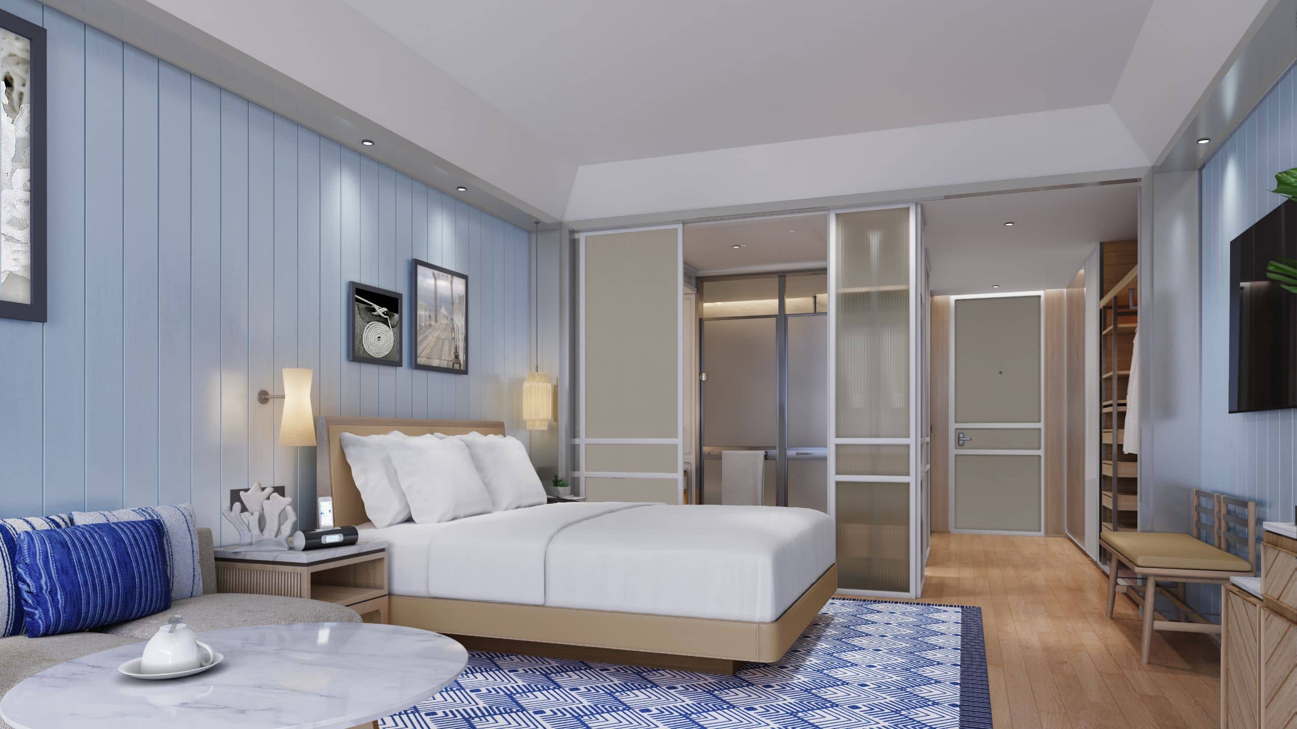 1 King Bed - Image 1