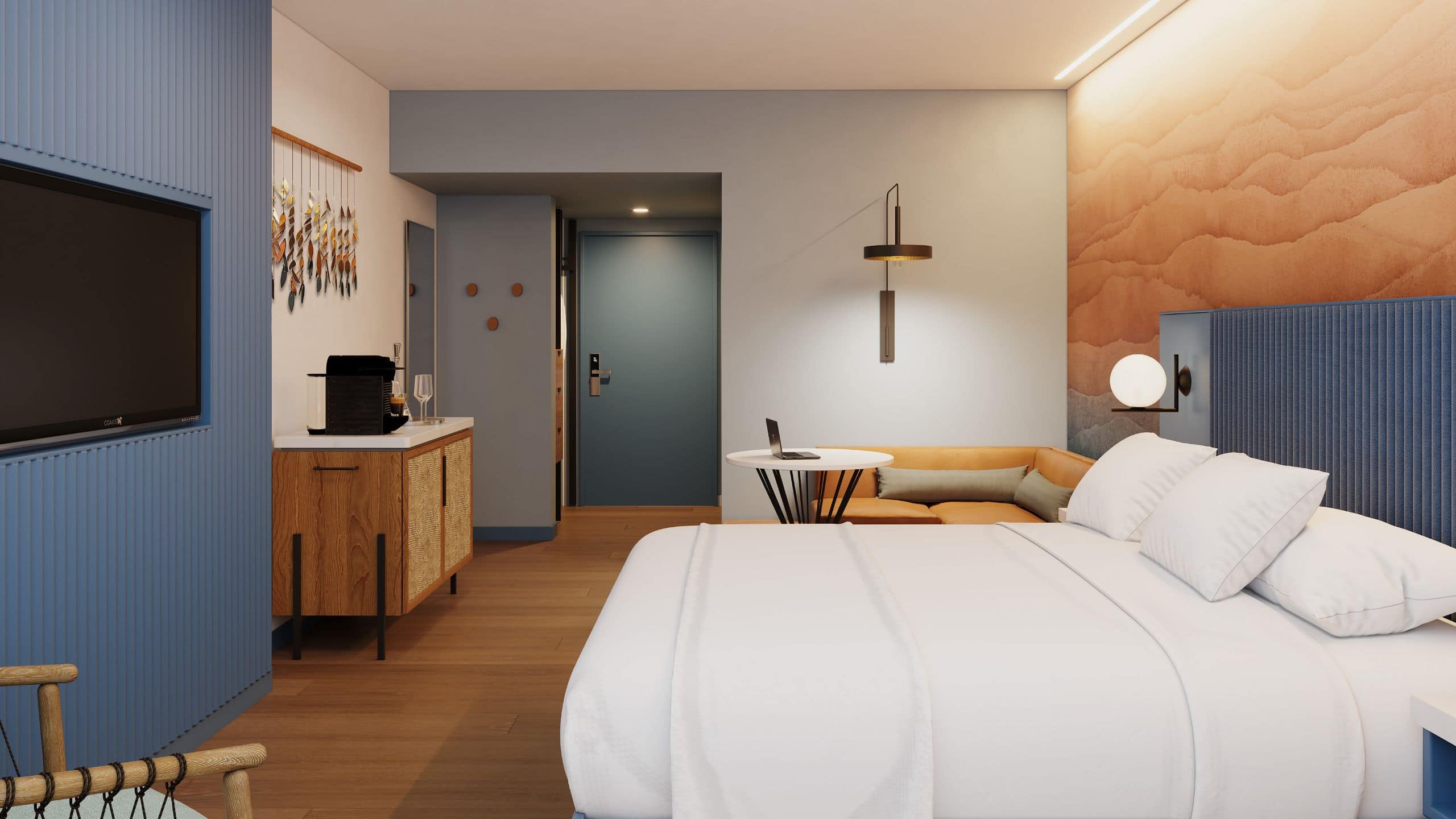 1 King Bed - Image 1