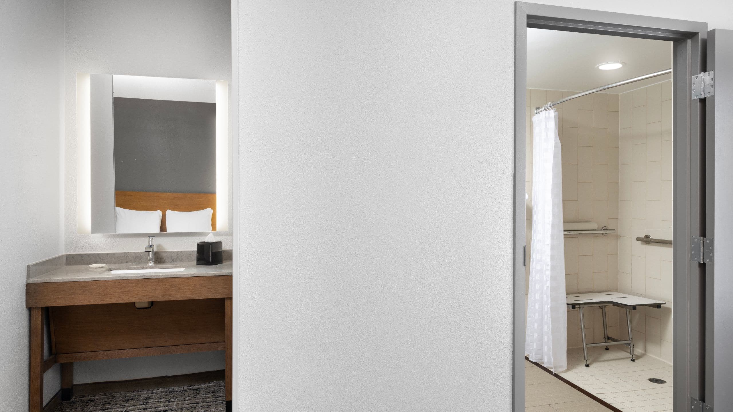 Accessible | King Bed Roll-In Shower (Plus Sleeper Sofa) - Image 4