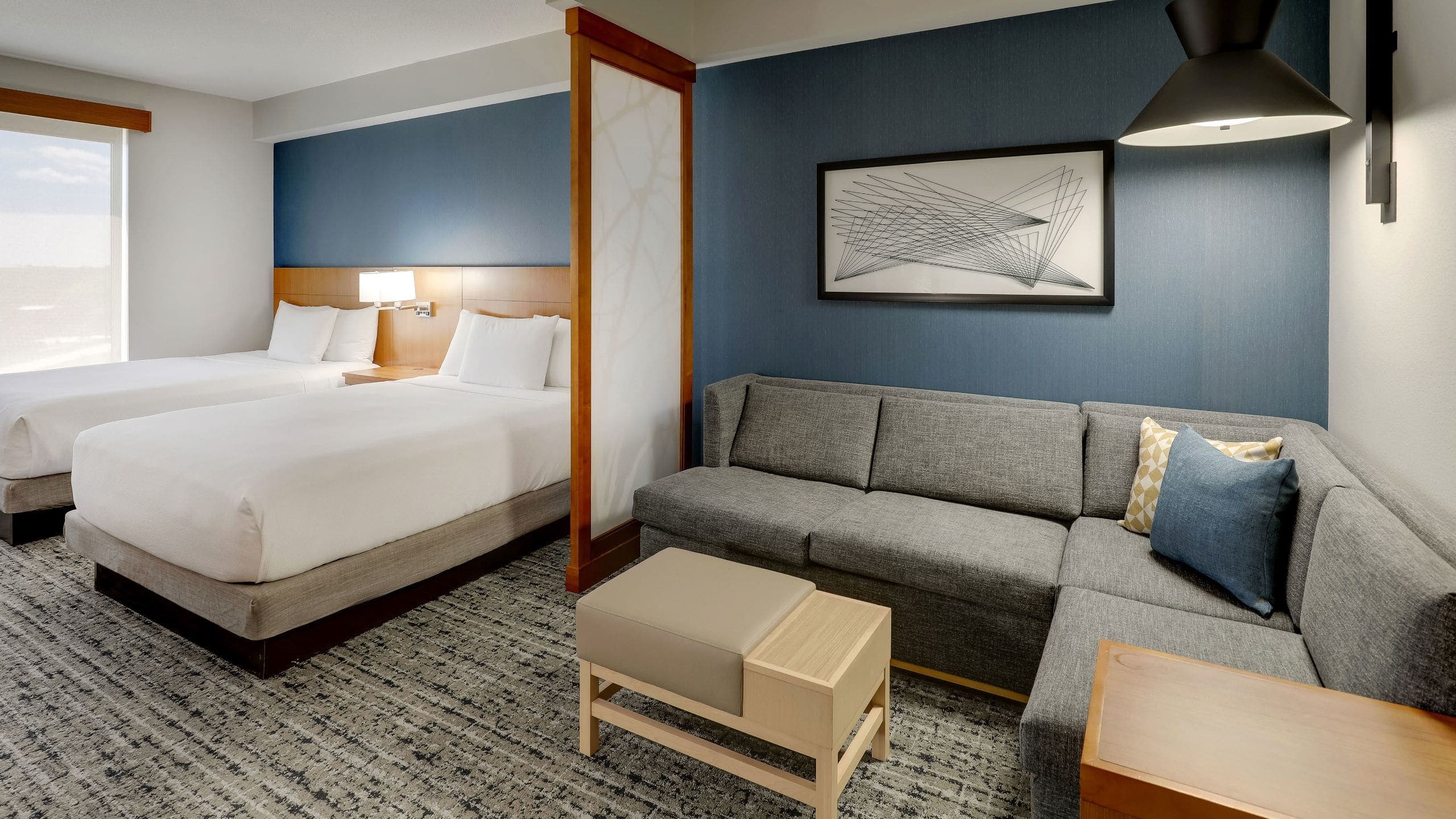 Two Queen Beds (with Sofa Bed) - Image 1