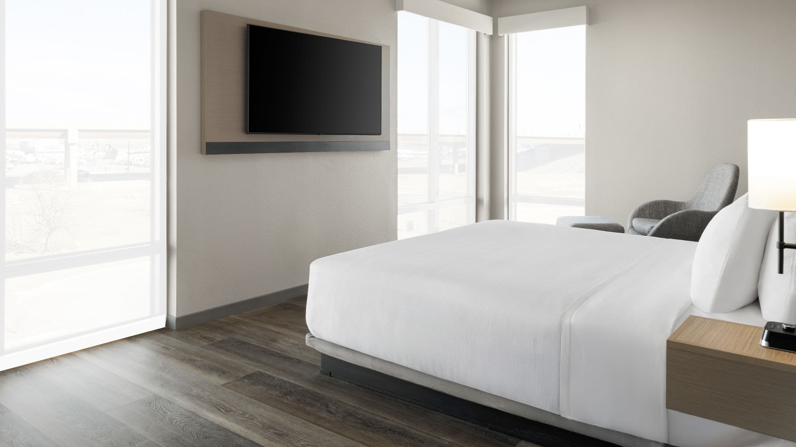 1 King Bed Accessible Tub with Sofa Bed - Image 1