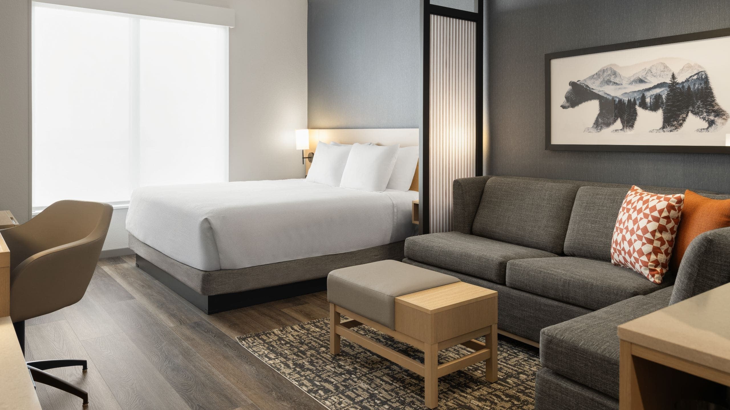 1 King Bed with Sofa Bed - Image 2
