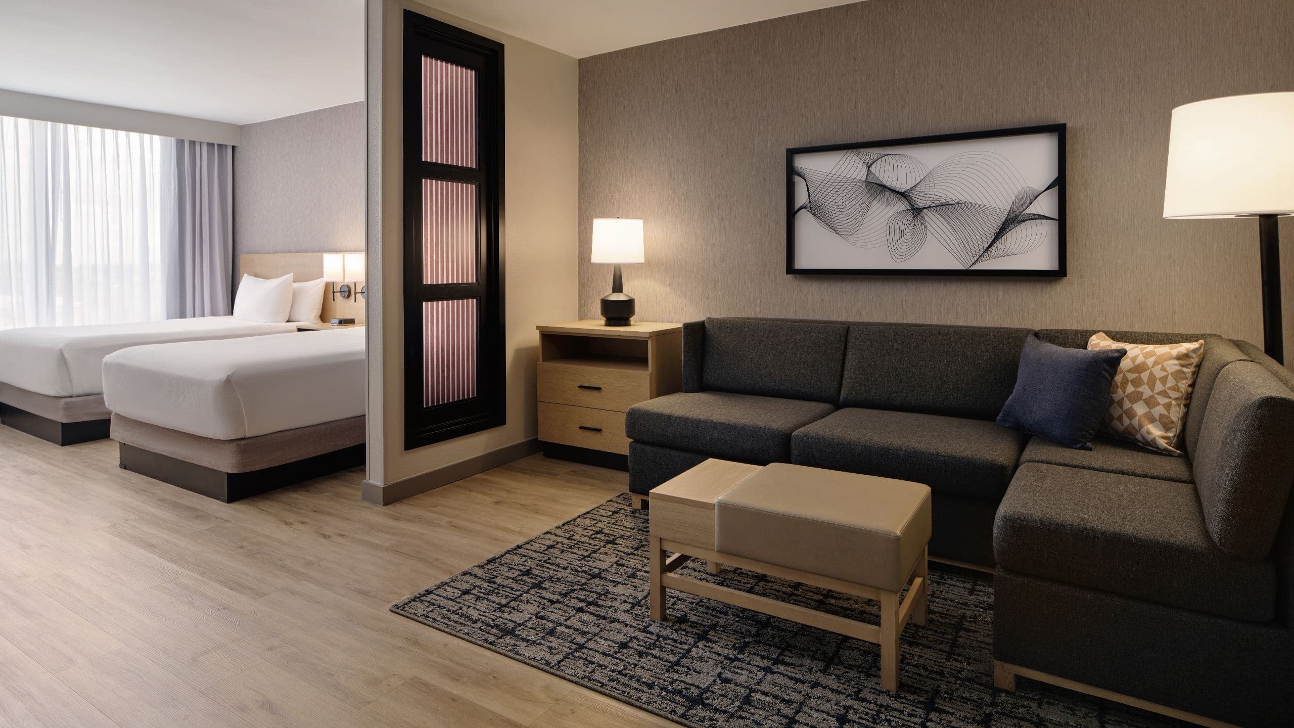 Two Double Beds (with sofa bed) - Image 2