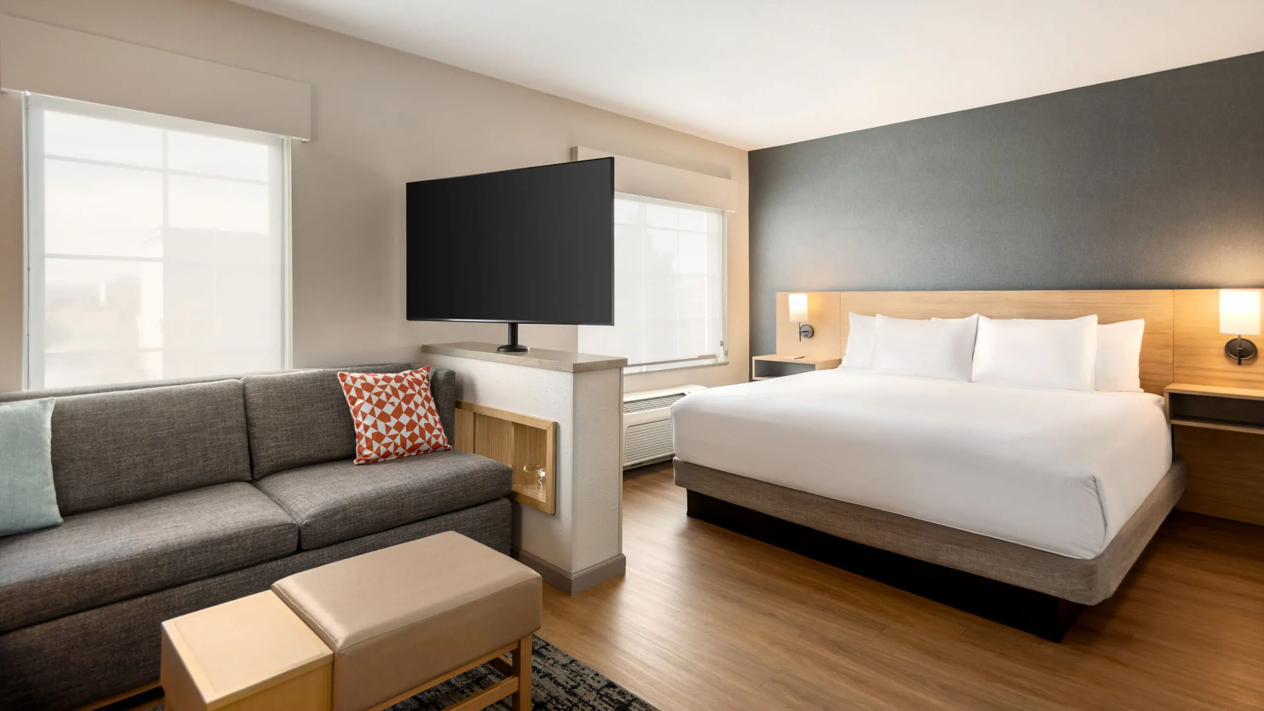 King Bed (With Sofa Bed) - Image 1