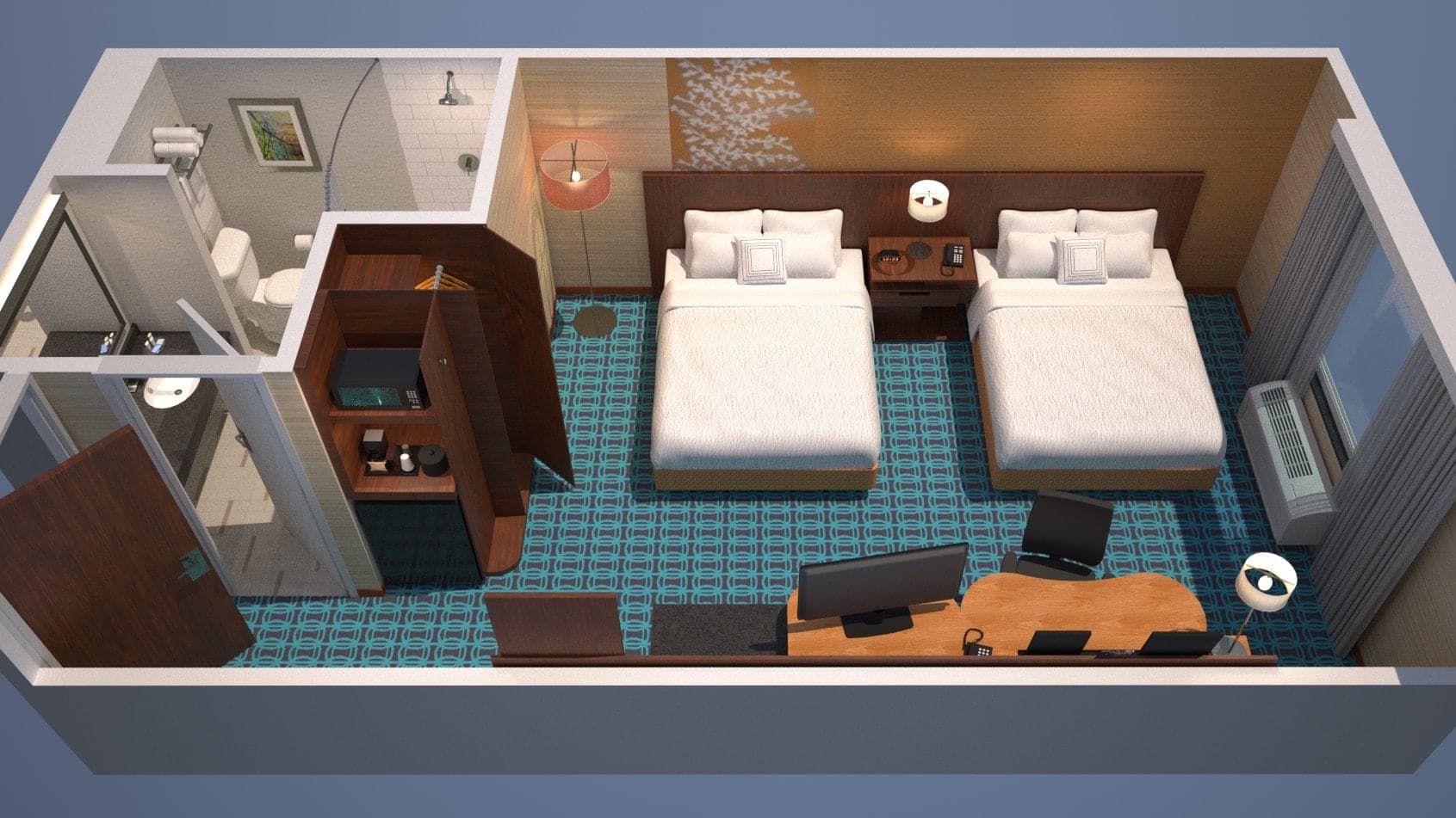 2 Queen beds - Image 7