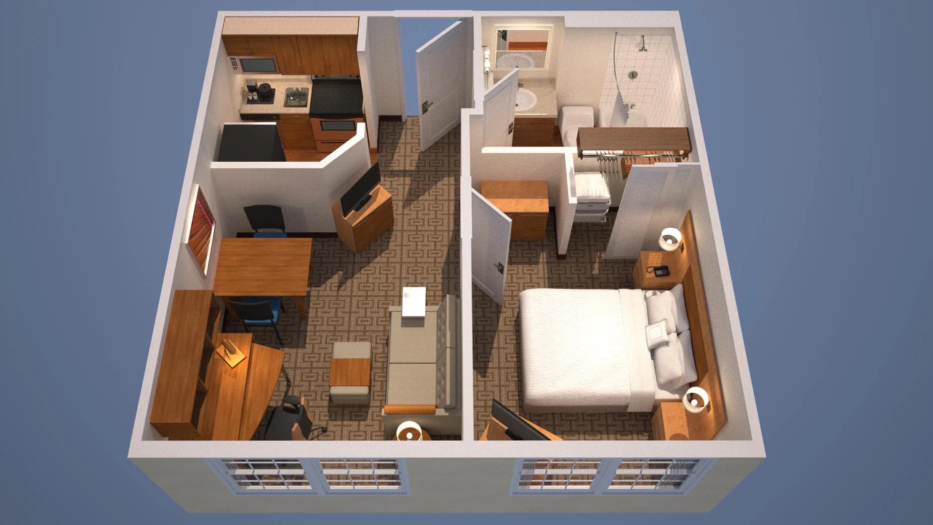 1 Bedroom Queen Suite - Image 7