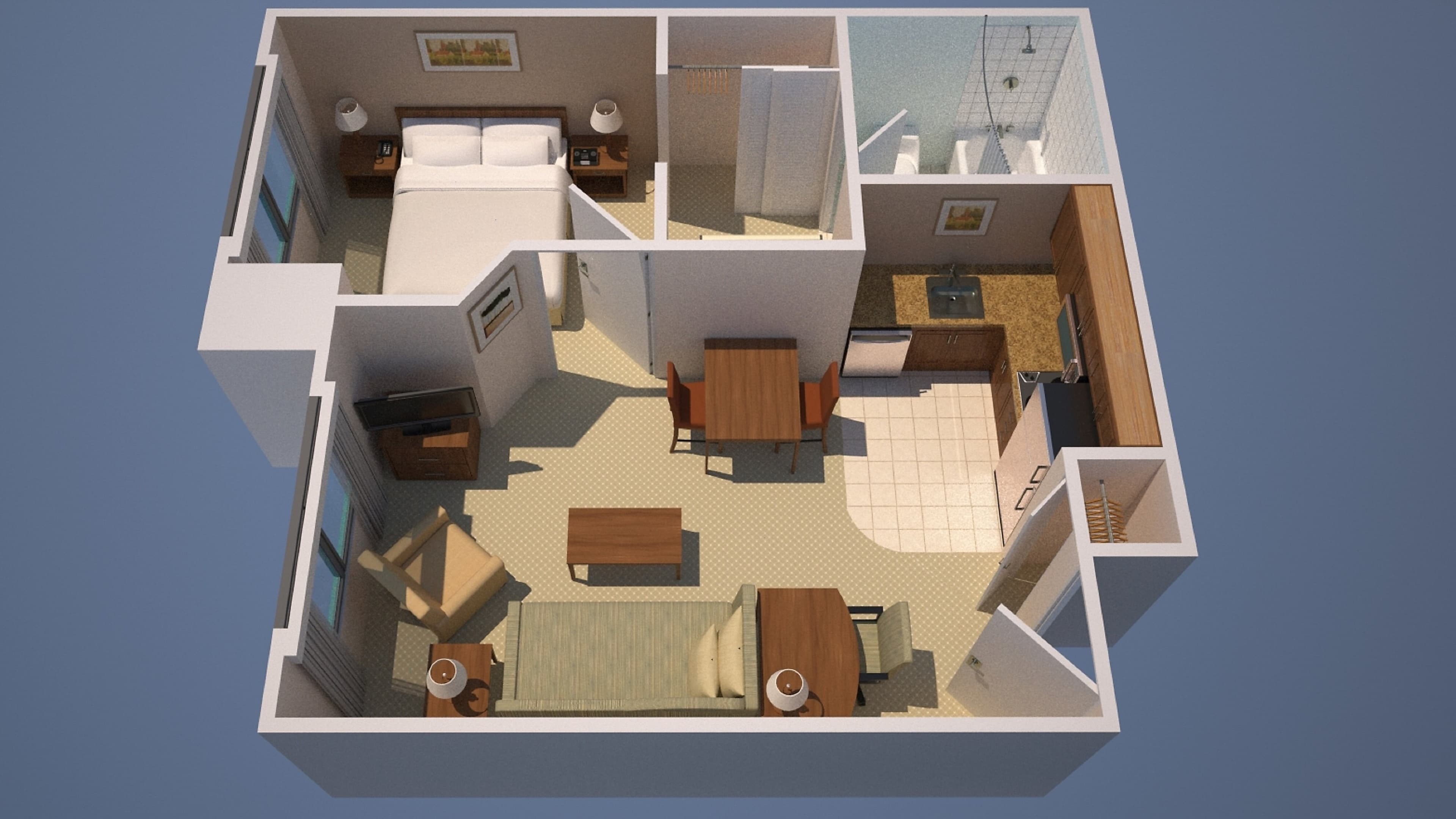 1 Bedroom Suite - Image 9