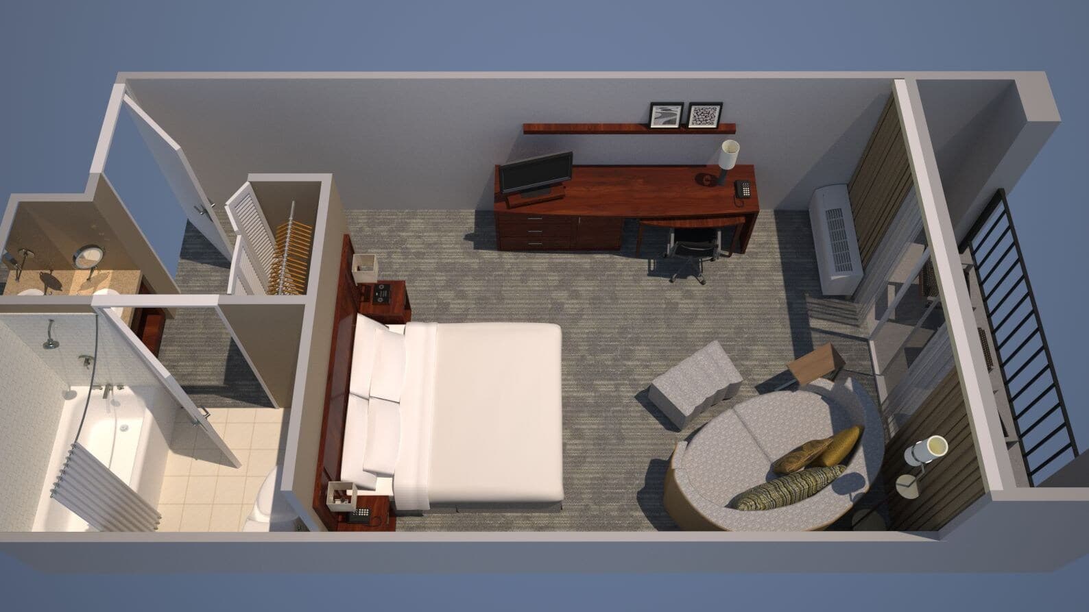 One King Bed - Image 3