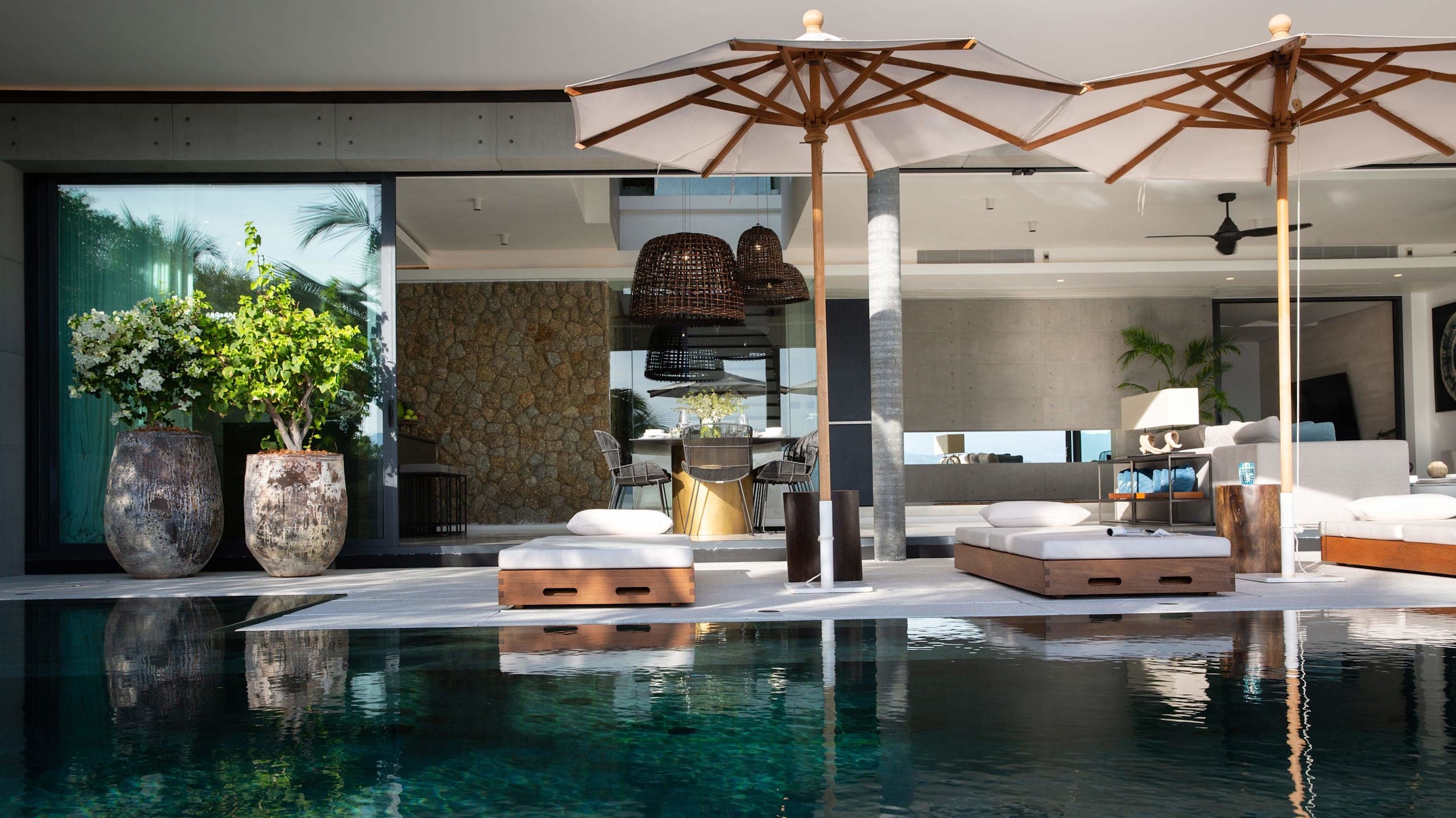 Three-bedroom Beachfront - Villa Syrah - Image 14