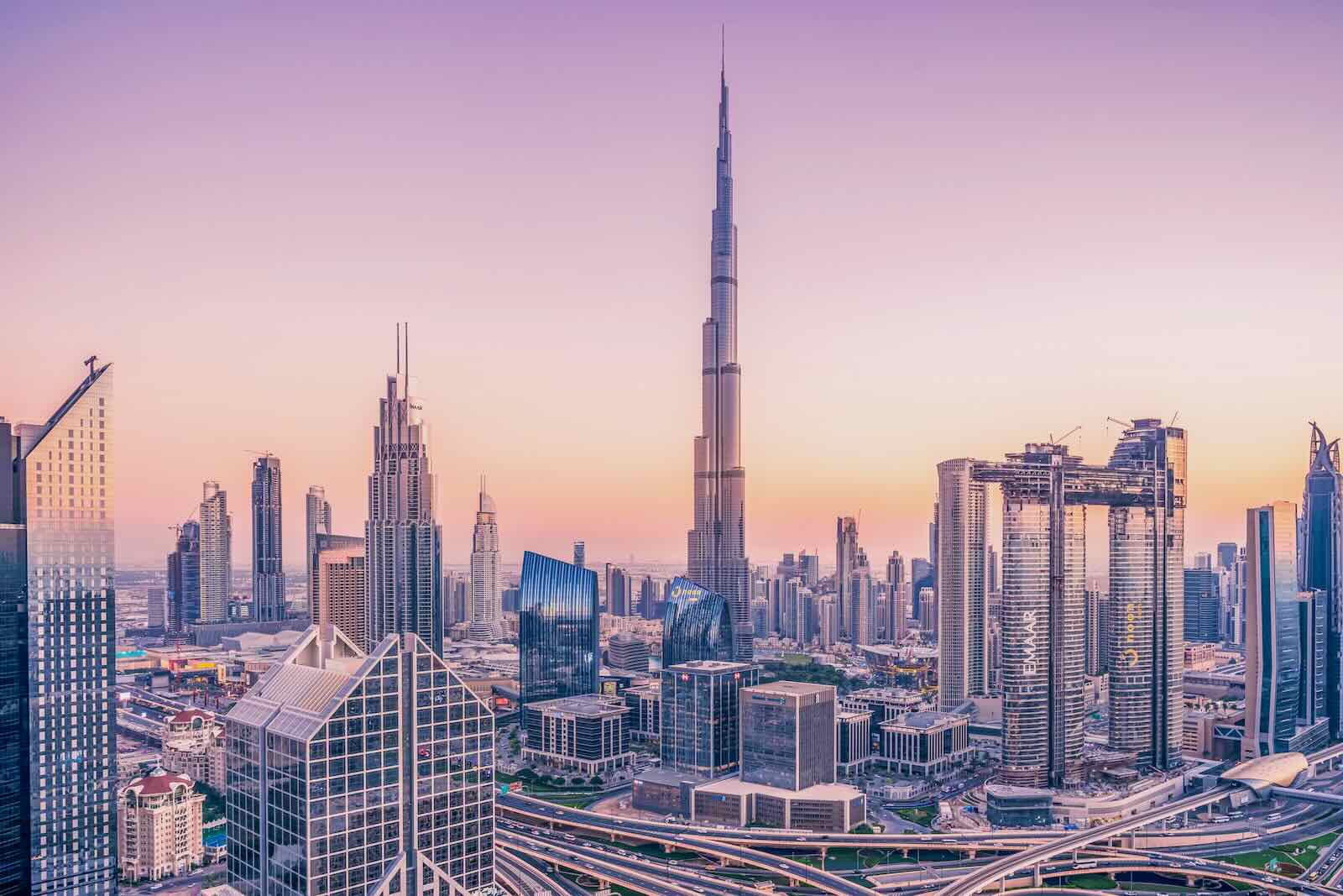 Dubai, on points
